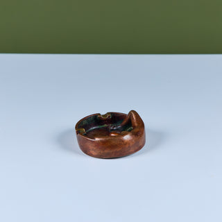 Cast Bronze Figure Ashtray
