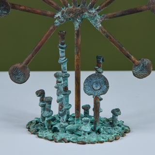 Klaus Ihlenfeld Abstract Bronze Sculpture