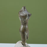 'Two Sides Of Eve' Bronze Mounted Sculpture