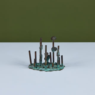 Klaus Ihlenfeld Abstract Bronze Sculpture