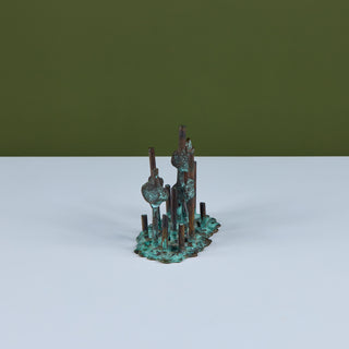 Klaus Ihlenfeld Abstract Bronze Sculpture