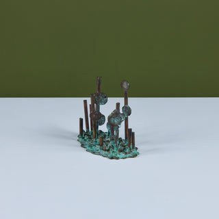 Klaus Ihlenfeld Abstract Bronze Sculpture