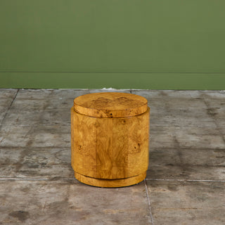 Burl Wood Side Table by Edward Wormley for Dunbar