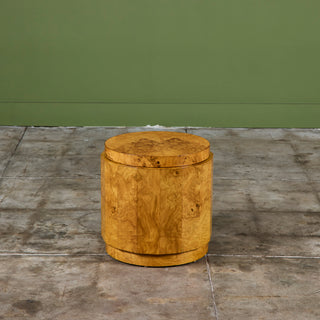 Burl Wood Side Table by Edward Wormley for Dunbar
