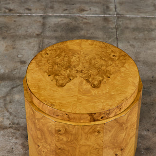 Burl Wood Side Table by Edward Wormley for Dunbar