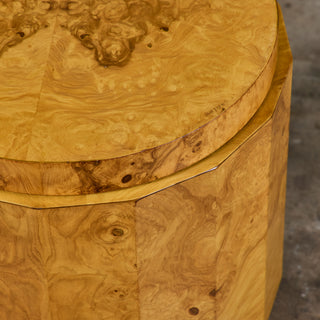 Burl Wood Side Table by Edward Wormley for Dunbar
