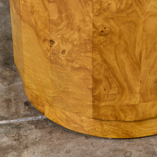 Burl Wood Side Table by Edward Wormley for Dunbar