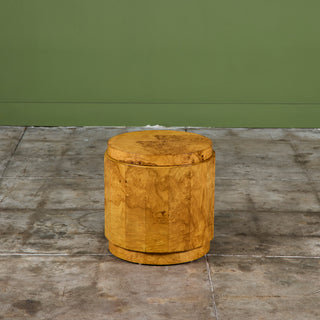 Burl Wood Side Table by Edward Wormley for Dunbar