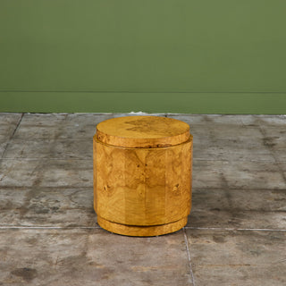 Burl Wood Side Table by Edward Wormley for Dunbar