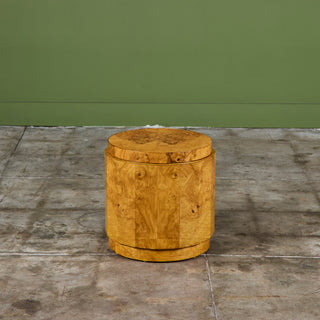 Burl Wood Side Table by Edward Wormley for Dunbar
