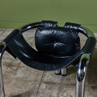 Pair of  "Palo Alto" Lounge Chairs by Byron Botker for Landes Manufacturing Co.
