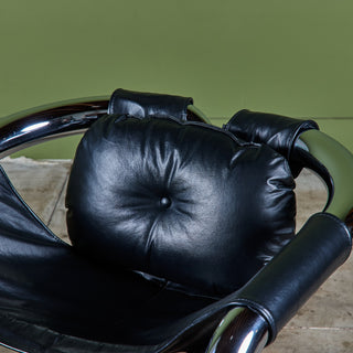 Pair of  "Palo Alto" Lounge Chairs by Byron Botker for Landes Manufacturing Co.