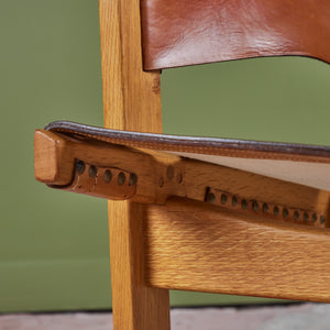 Carl-Axel Acking 'Trienna' Leather Lounge Chair