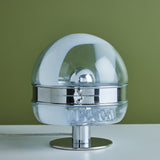 Carlo Nason "Stalagmiti" Glass and Chrome Table Lamp