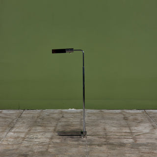 Casella Chrome Floor Lamp with T Base