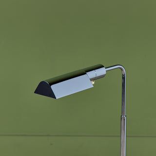 Casella Chrome Floor Lamp with T Base
