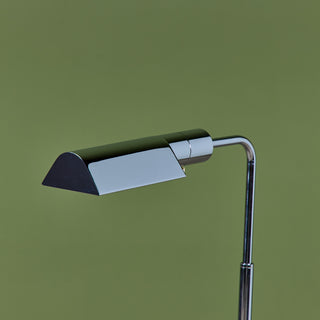 Casella Chrome Floor Lamp with T Base