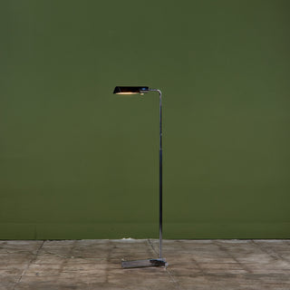 Casella Chrome Floor Lamp with T Base