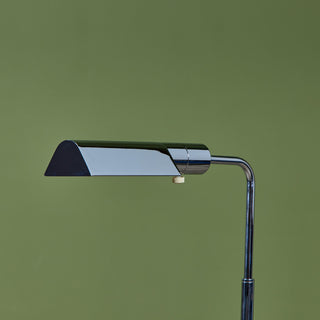 Casella Chrome Floor Lamp with T Base