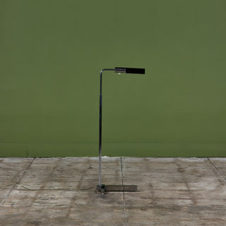 Casella Chrome Floor Lamp with T Base