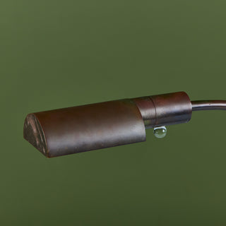 Cedric Hartman Patinated Brass Desk Lamp