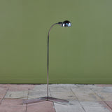 Cedric Hartman 2H Stainless Steel Pharmacy Floor Lamp