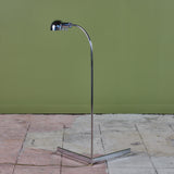 Cedric Hartman 2H Stainless Steel Pharmacy Floor Lamp