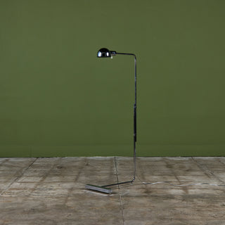 Cedric Hartman Stainless Steel Parallel Bar Pharmacy Floor Lamp