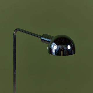 Cedric Hartman Stainless Steel Parallel Bar Pharmacy Floor Lamp