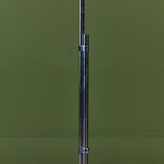 Cedric Hartman Stainless Steel Parallel Bar Pharmacy Floor Lamp