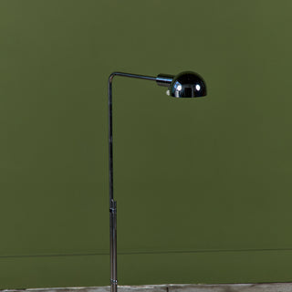 Cedric Hartman Stainless Steel Parallel Bar Pharmacy Floor Lamp
