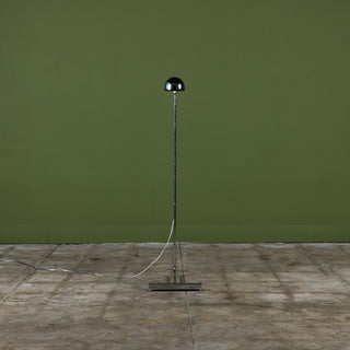 Cedric Hartman Stainless Steel Parallel Bar Pharmacy Floor Lamp