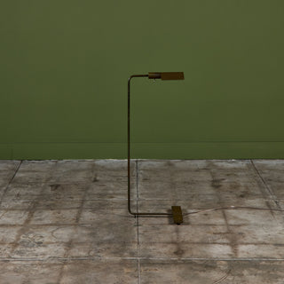 Cedric Hartman Patinated Brass Floor Lamp