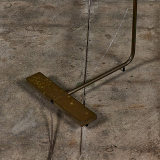 Cedric Hartman Patinated Brass Floor Lamp