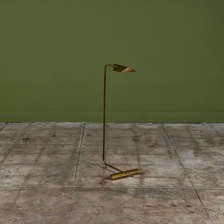 Cedric Hartman Brass Floor Lamp
