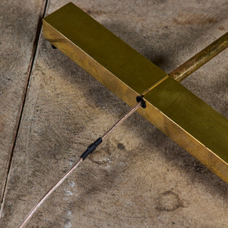 Cedric Hartman Brass Floor Lamp