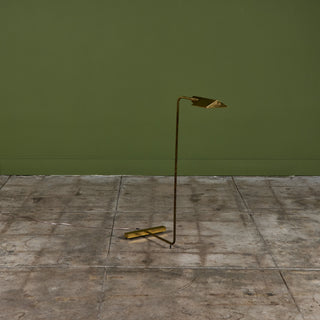 Cedric Hartman Brass Floor Lamp