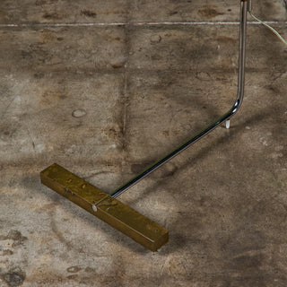 Cedric Hartman Parallel Bar Brass and Stainless Steel Floor Lamp