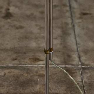 Cedric Hartman Parallel Bar Brass and Stainless Steel Floor Lamp