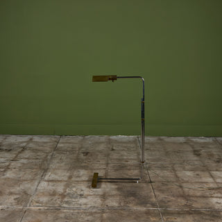 Cedric Hartman Parallel Bar Brass and Stainless Steel Floor Lamp