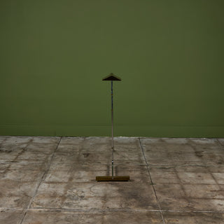 Cedric Hartman Parallel Bar Brass and Stainless Steel Floor Lamp
