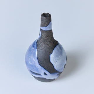 Studio Ceramic Glazed Weed Pot
