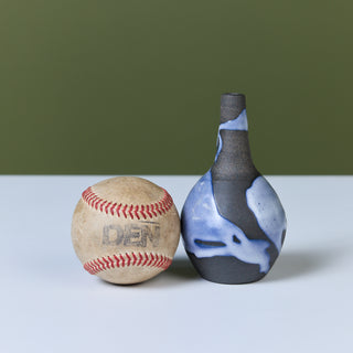 Studio Ceramic Glazed Weed Pot
