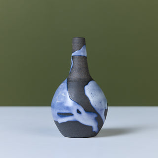 Studio Ceramic Glazed Weed Pot