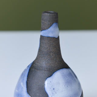 Studio Ceramic Glazed Weed Pot