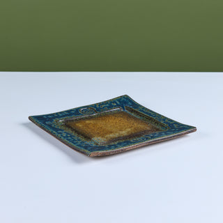 Glazed Stoneware Plate