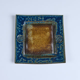 Glazed Stoneware Plate