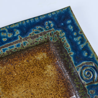 Glazed Stoneware Plate
