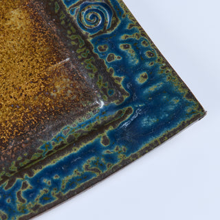 Glazed Stoneware Plate