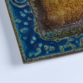 Glazed Stoneware Plate